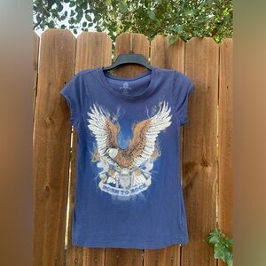 Y2K Vtg American Eagle women's tee size L (11-14) juniors.